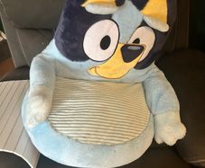 Bluey character plush chair