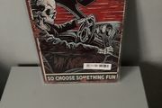 Metal Skeleton Plaque