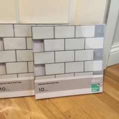 Peel and stick wall tiles x 2