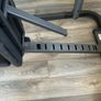 Home Gym Equipment: Adjustable Weider Gym Bench, Olympic bars, and Rubber Weights Image 3