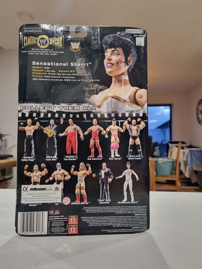WWE Classic Superstars 14 Sensational Sherri Jakks action figure wrestling