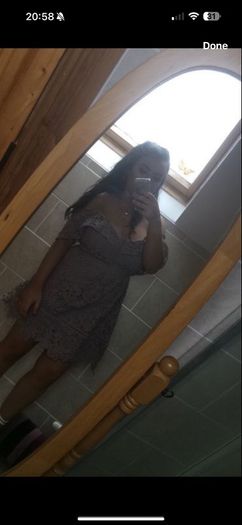 New look crochet off the shoulder dress
