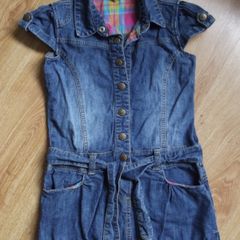 Denim dress. Age 5-6