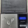 Sterling Silver 925 Celtic Knotwork Openwork Drop Earrings 4.5g Image 5