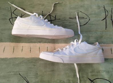 NikeCourt Legacy Canvas Womens Shoes 7.5UK