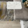 White Sofa Side Table Image 2