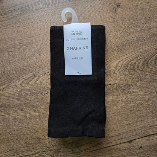 Two Black Halloween napkins