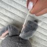 Bugs Bunny Vintage 1992 Plush Large approx. 30 Warner Bros Mighty Star Loony Tunes DAmaged eyes Dirty Used Please see pictures Image 6