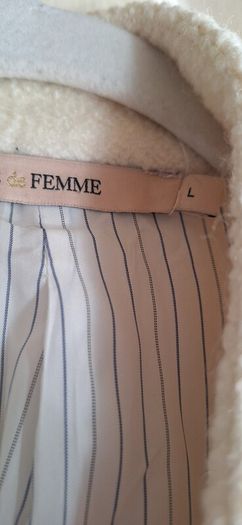 Womens Cream Rue  de Femme  Coat