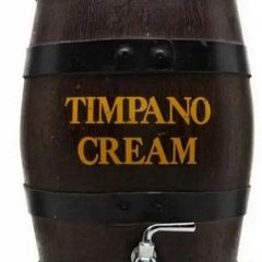 Vintage Timpano Cream Serving Barrel