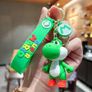 Super Mario Keychain Mario Bros Luigi Toad Yoshi Bowser Action Figure Model Pvc Cartoon Bag Doll Pendant Toys Gift Image 3