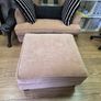 One-Seater Sofa + Footstool Image 7