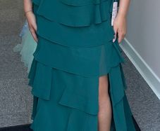 Debs dress size 8 colour deep sea green