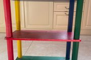 Crayon themed 3 shelf kids table