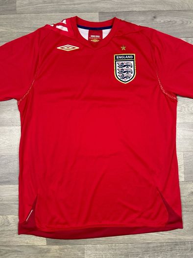 Vintage 2006 Umbro England Away Jersey Shirt Mens Large