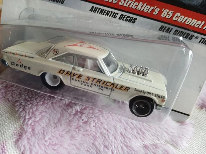 Hot Wheels Drag Strip Demons Dave Strickler's '65 Coronet A/FX 1:64 R/R , 2008