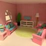 Wooden Dolls House, Car and Playground Set Image 7