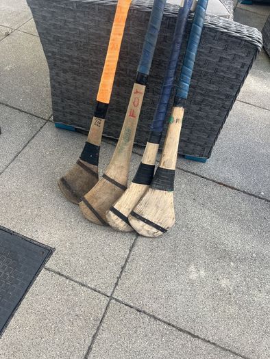 Broken hurls