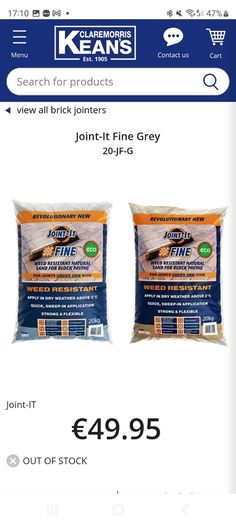Joint It Fine Grey