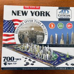 4D Cityscape New York Puzzle 700+ Pieces (New, Sealed)