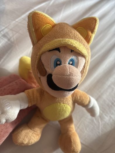 Official KITSUNE FOX LUIGI Super Mario Bros. 9" Plush
