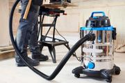 30L Wet Dry Workshop Vacuum Cleaner with Power Socket