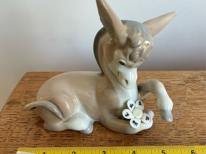 Lladro Donkey in Love