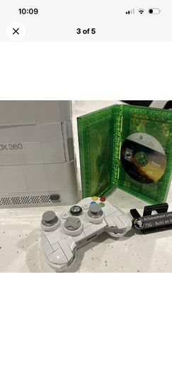 MEGA Microsoft Collectible Building Set, Xbox 360 Replica Model
