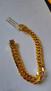 24K Gold Bracelet for men 2 months Warrenty