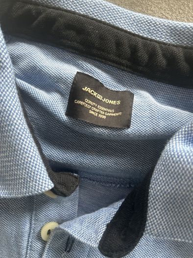mens polo shirt / tshirt jack and jones size S