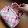 Handmade beads mini handbag Image 4