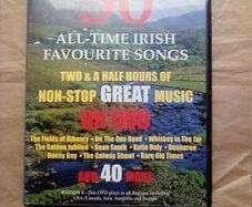 DVD: 50 Irish Songs (postage included)