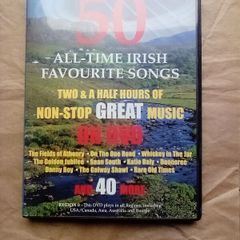 DVD: 50 Irish Songs (postage included)