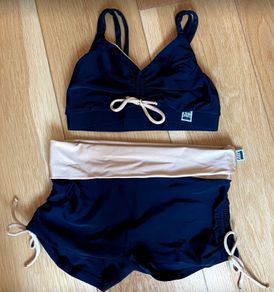 Bikram / hot yoga shorts and bra New w/o tags