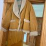Reduced Shein Faux Fur and Faux Suede Short Jacket UK 12-14 Image 8