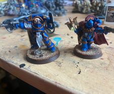 Warhammer 40k 30k Praetor & Chaplain Consul