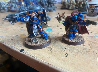 Warhammer 40k 30k Praetor & Chaplain Consul