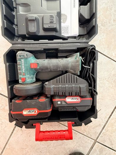 Parkside Angle Grinder Set
