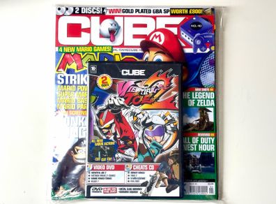 Cube No.40 - Nintendo GameCube Magazine - with 2 Disc Playable CD & Cheats