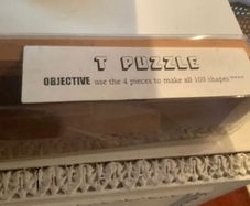 Wooden T Puzzle