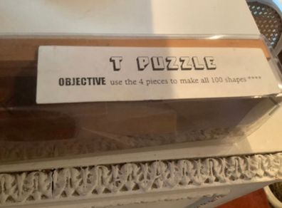 Wooden T Puzzle