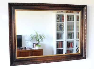 Antique Oak Mirror