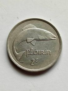 Irish Silver Florin saorstat 1928