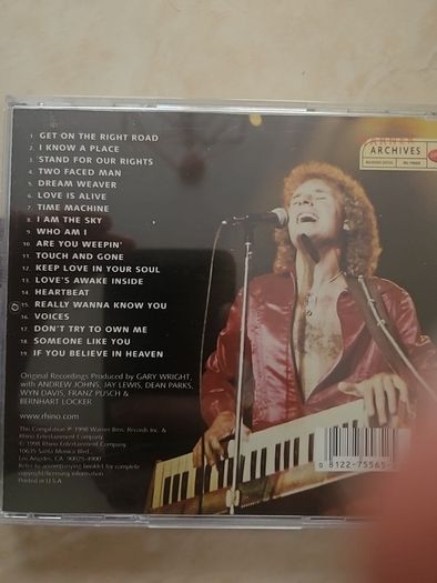 Gary Wright (Spooky Tooth) CD - Best Of The Dream Weaver