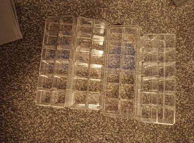 Acrylic Make up storage x 4 lipstick holders