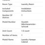 Brand new Double Tilt-out Laundry Hamper in box Image 8