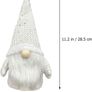 3pcs Christmas Plush Gnomes Swedish Tomte Santa Elf Ornaments For Home Holiday Christmas Decorations Gifts (Grey+Pink+White) Image 2