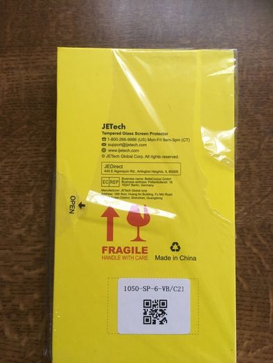 BRAND NEW JETech Screen Protector for iPhone 11 and iPhone XR, 6.1-Inch, Tempered Glass