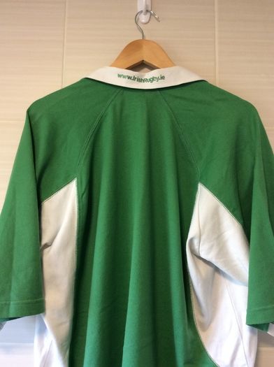Ireland Rugby Jersey. Triple Crown Winning Jersey From Year 2006. Official Canterbury IRFU Home Jersey. Authentic Original From The Time. Not A Modern Day Remake.