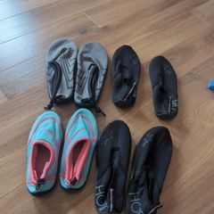 swimming shoes 4 pairs